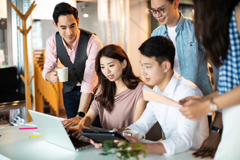 团队共同梳理企业业务流程